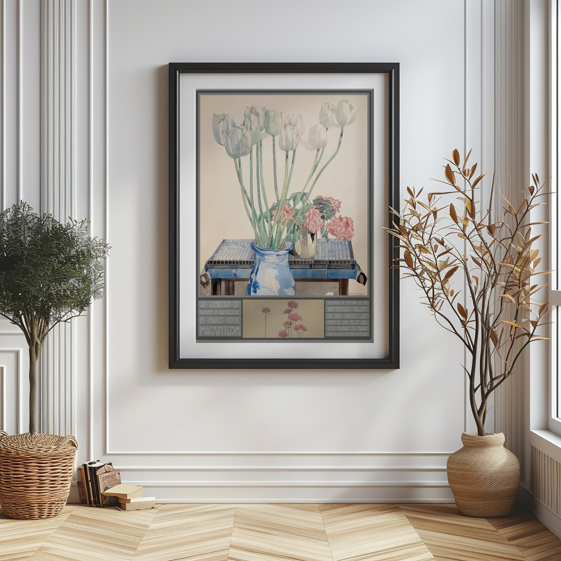 Museum-quality giclée print Mackintosh botanical art