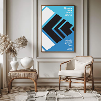 Modern Graphic Design From Switzerland Poster