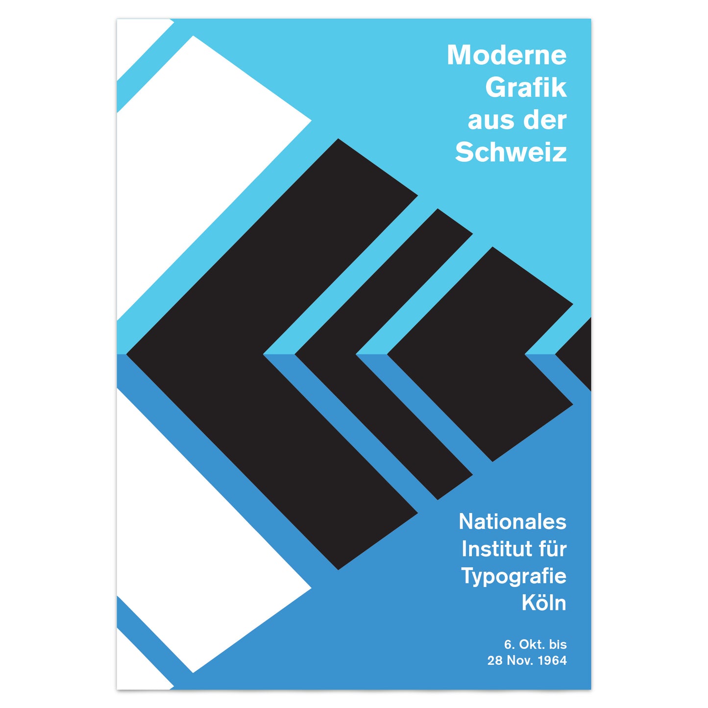Modern Graphic Design From Switzerland Poster