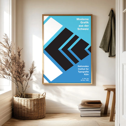 Modern Graphic Design From Switzerland Poster