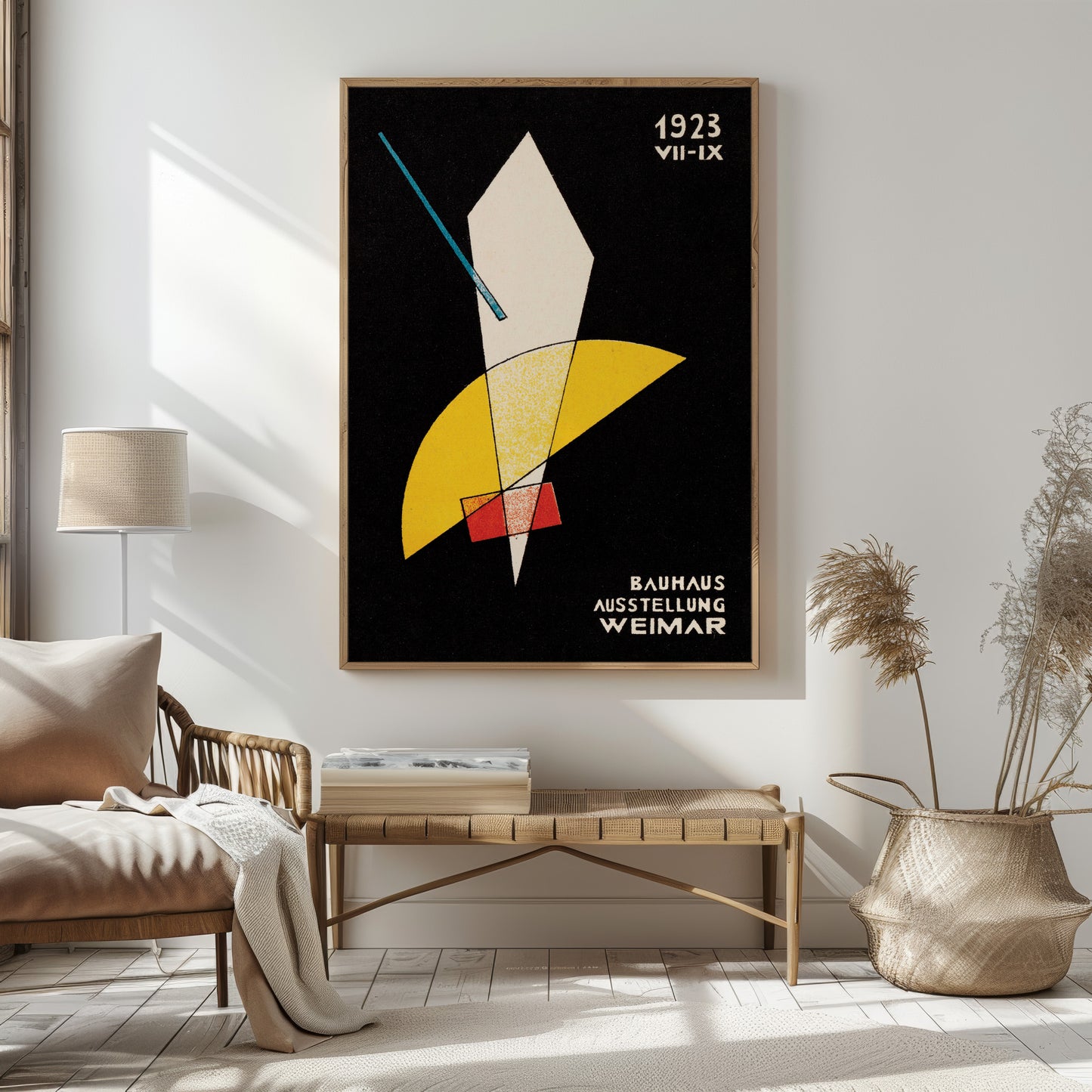 László Moholy-Nagy 1923 Bauhaus Exhibition Poster