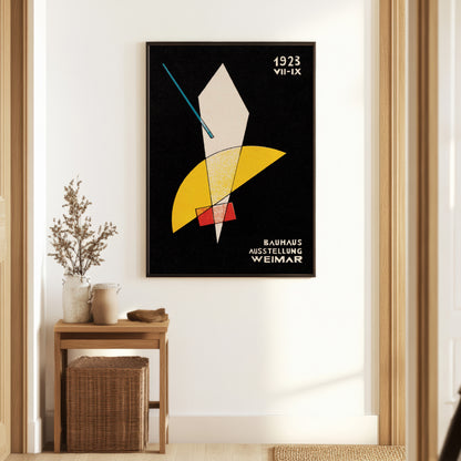 László Moholy-Nagy 1923 Bauhaus Exhibition Poster