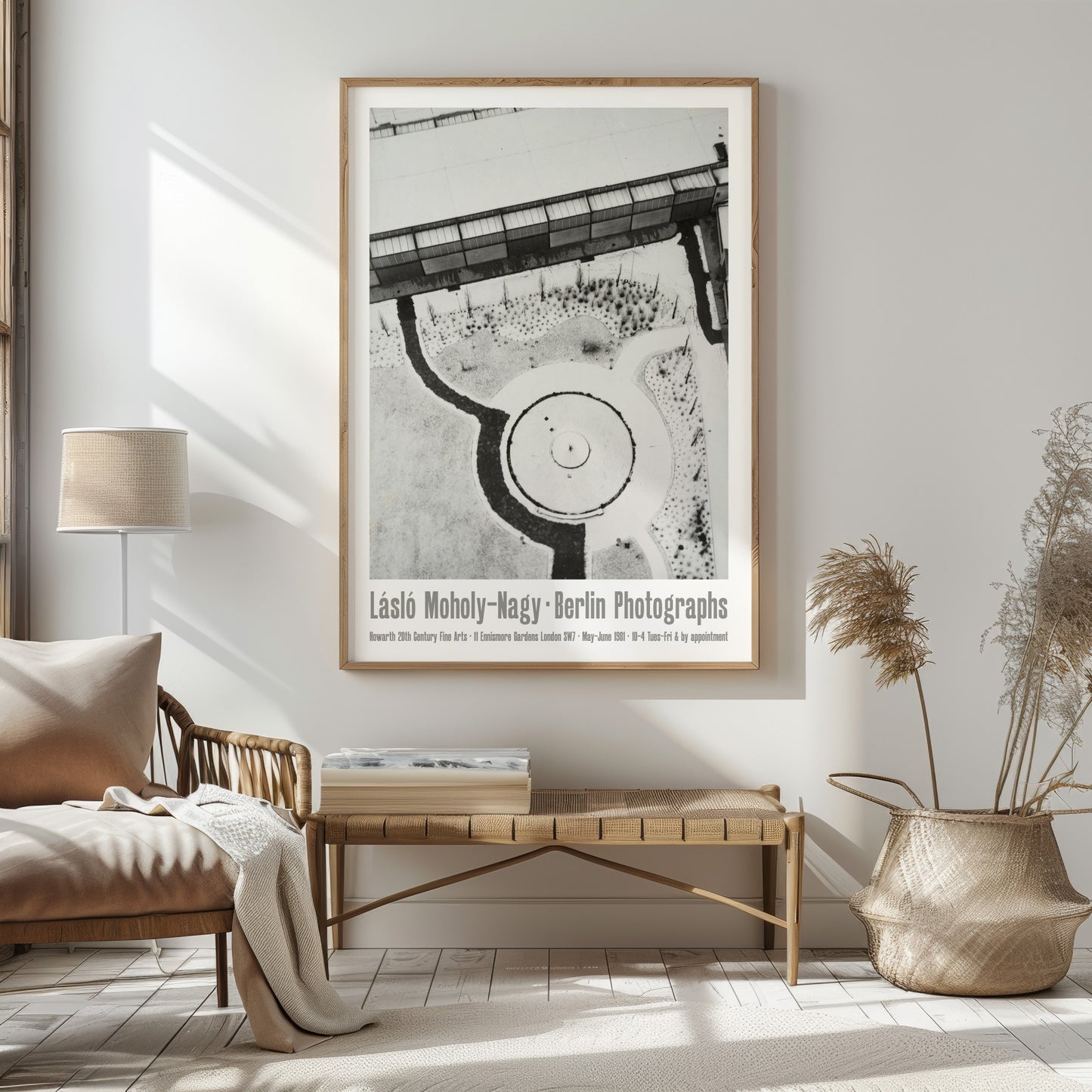 László Moholy-Nagy Exhibition Poster Print - From The Radio Tower, Berlin