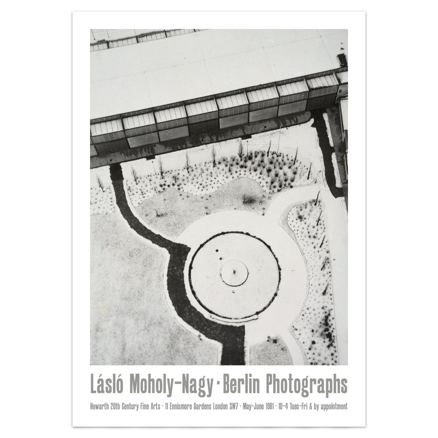 László Moholy-Nagy Exhibition Poster Print - From The Radio Tower, Berlin