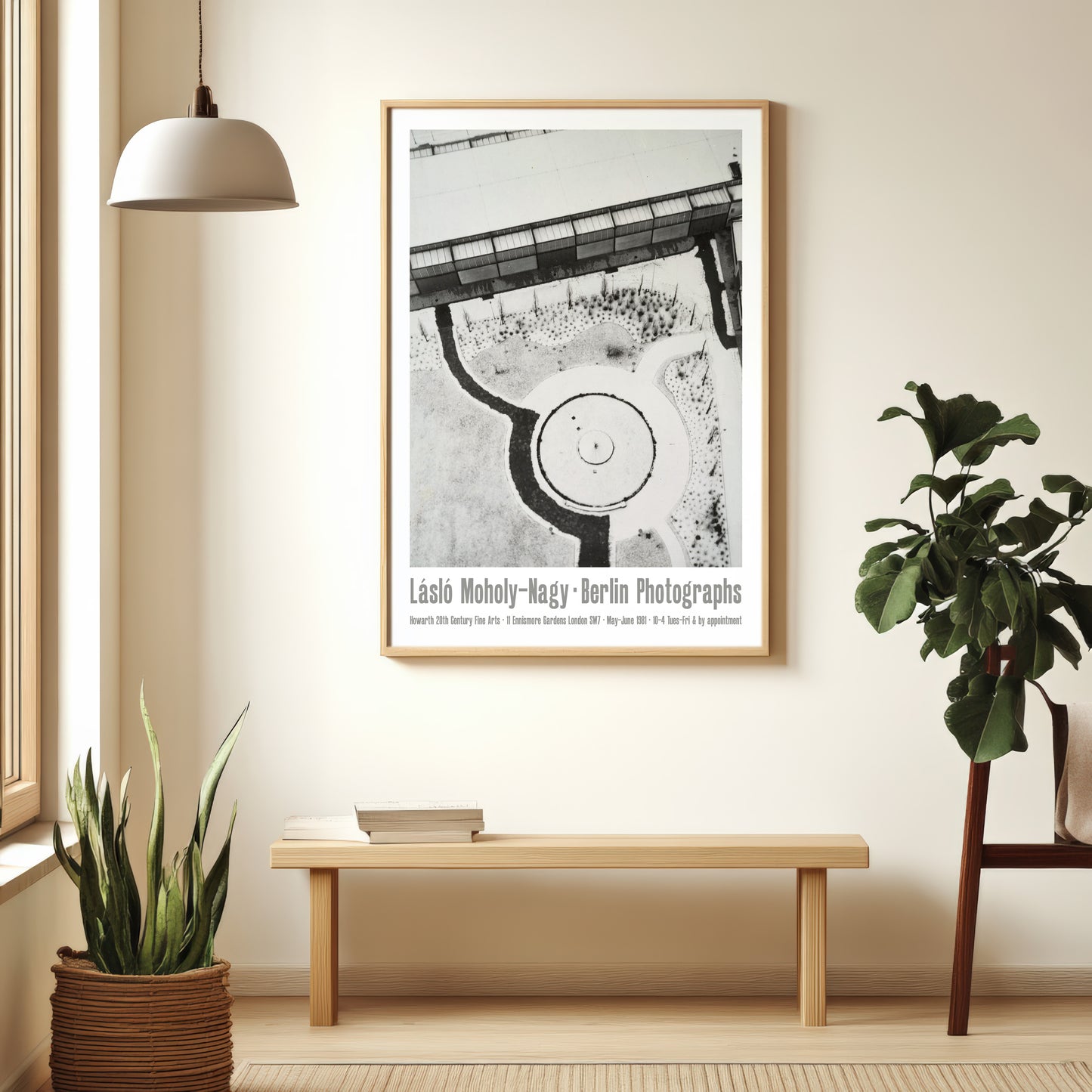 László Moholy-Nagy Exhibition Poster Print - From The Radio Tower, Berlin