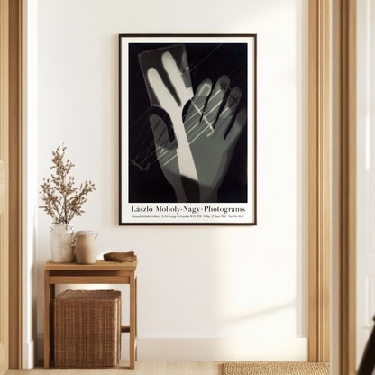 László Moholy-Nagy Photograms Exhibition Poster Print