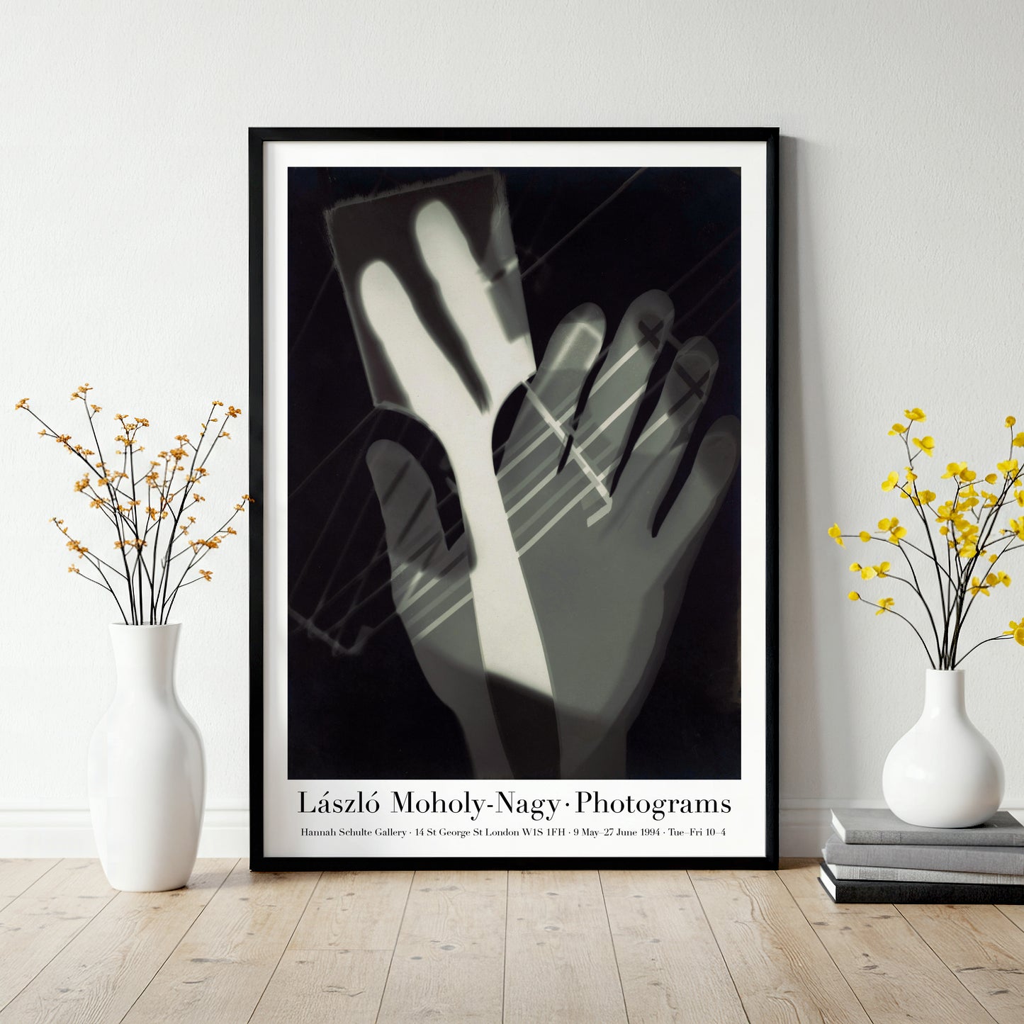 László Moholy-Nagy Photograms Exhibition Poster Print