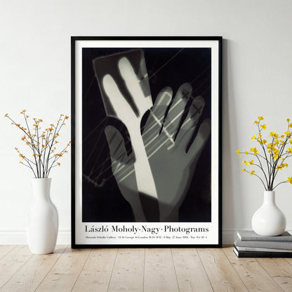 László Moholy-Nagy Photograms Exhibition Poster Print