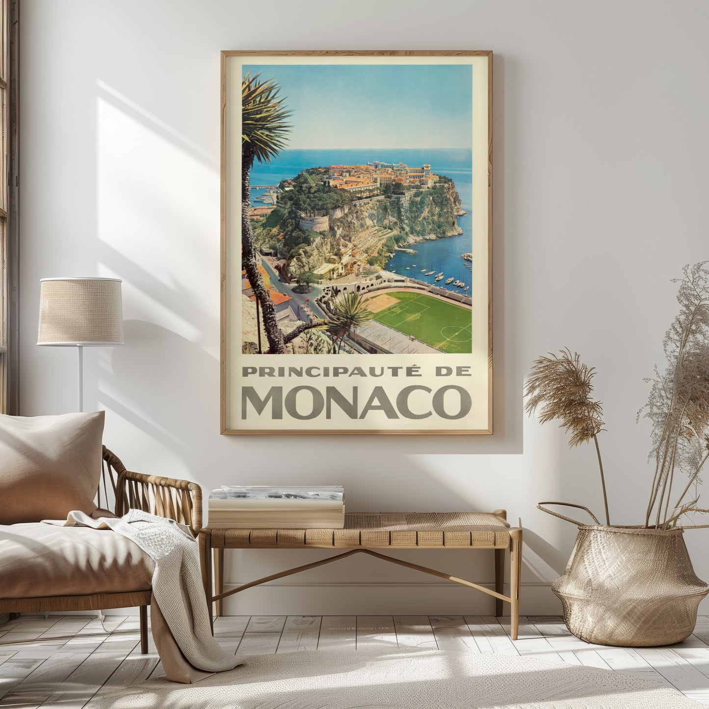 1960s Monaco Travel Poster
