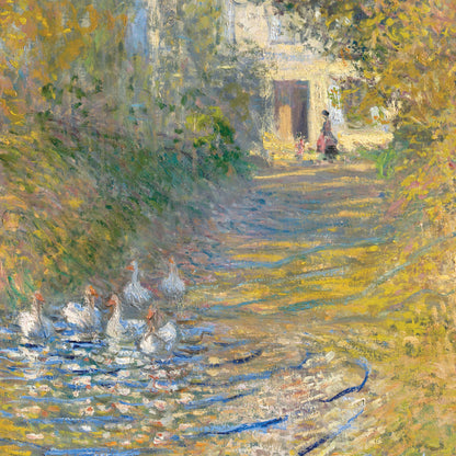 Claude Monet 'The Geese' Exhibition Poster