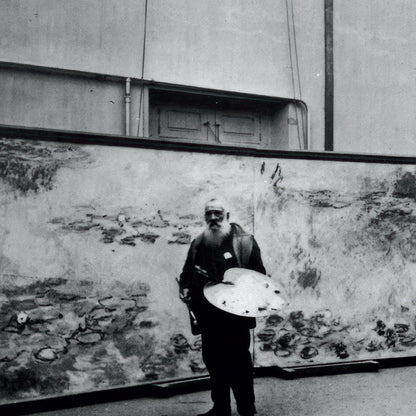 Claude Monet In His Studio, 1920