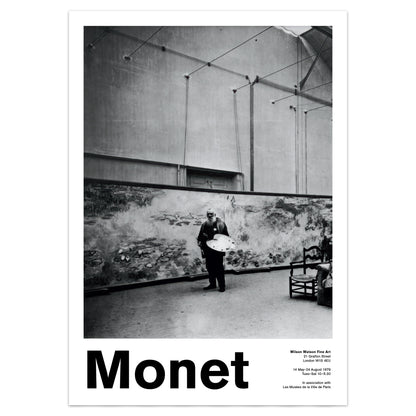 Claude Monet In His Studio, 1920