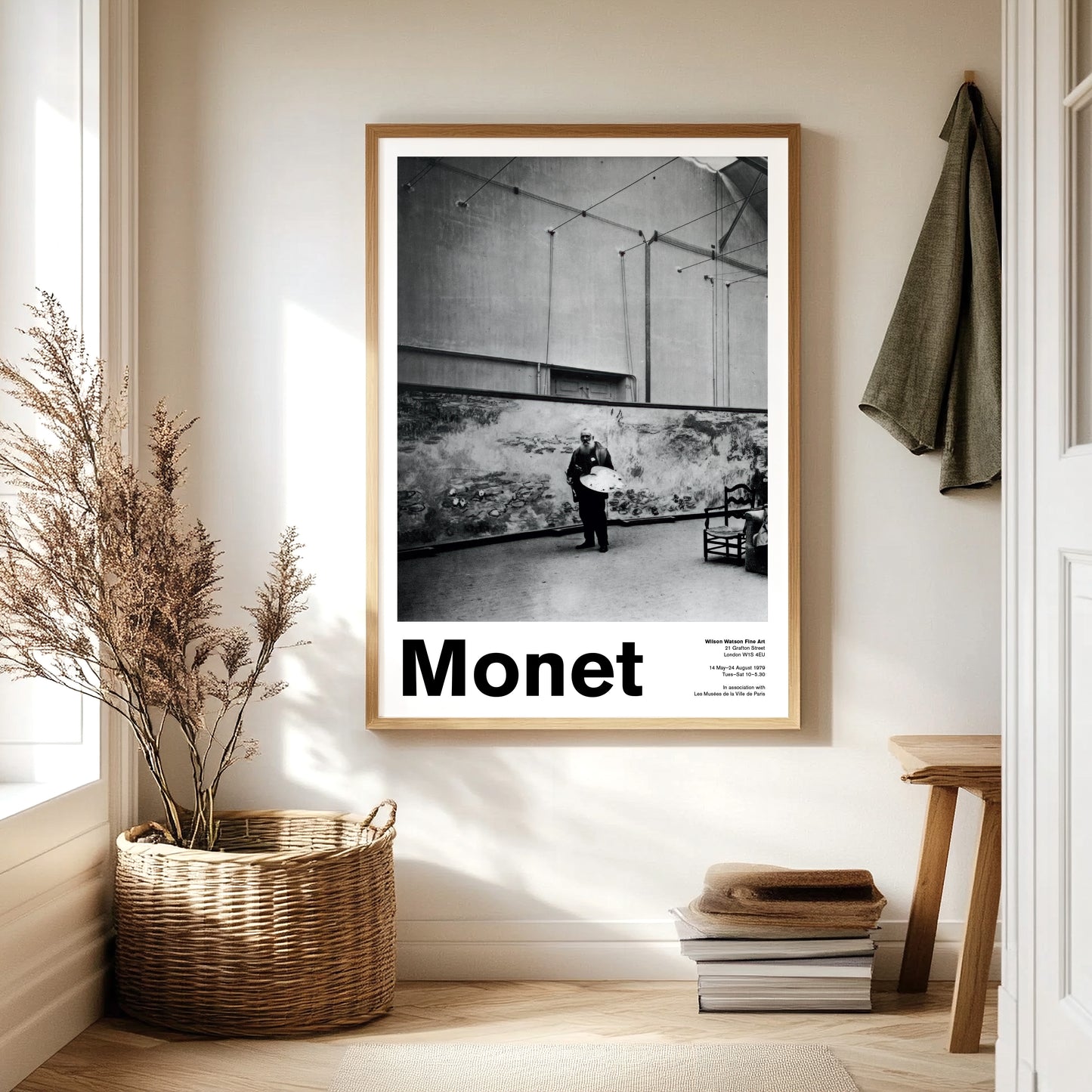 Claude Monet In His Studio, 1920