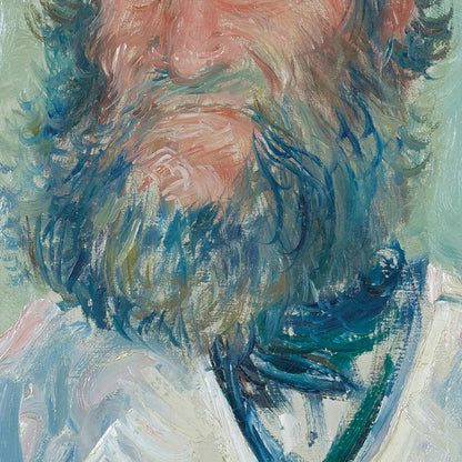 Claude Monet Exhibition Poster, Portrait of Père Paul Le Chef