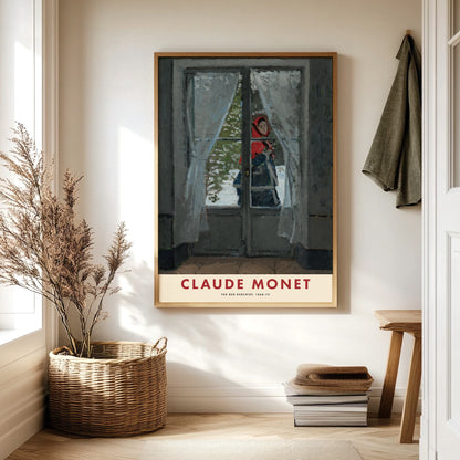 Claude Monet Exhibition Poster, The Red Kerchief