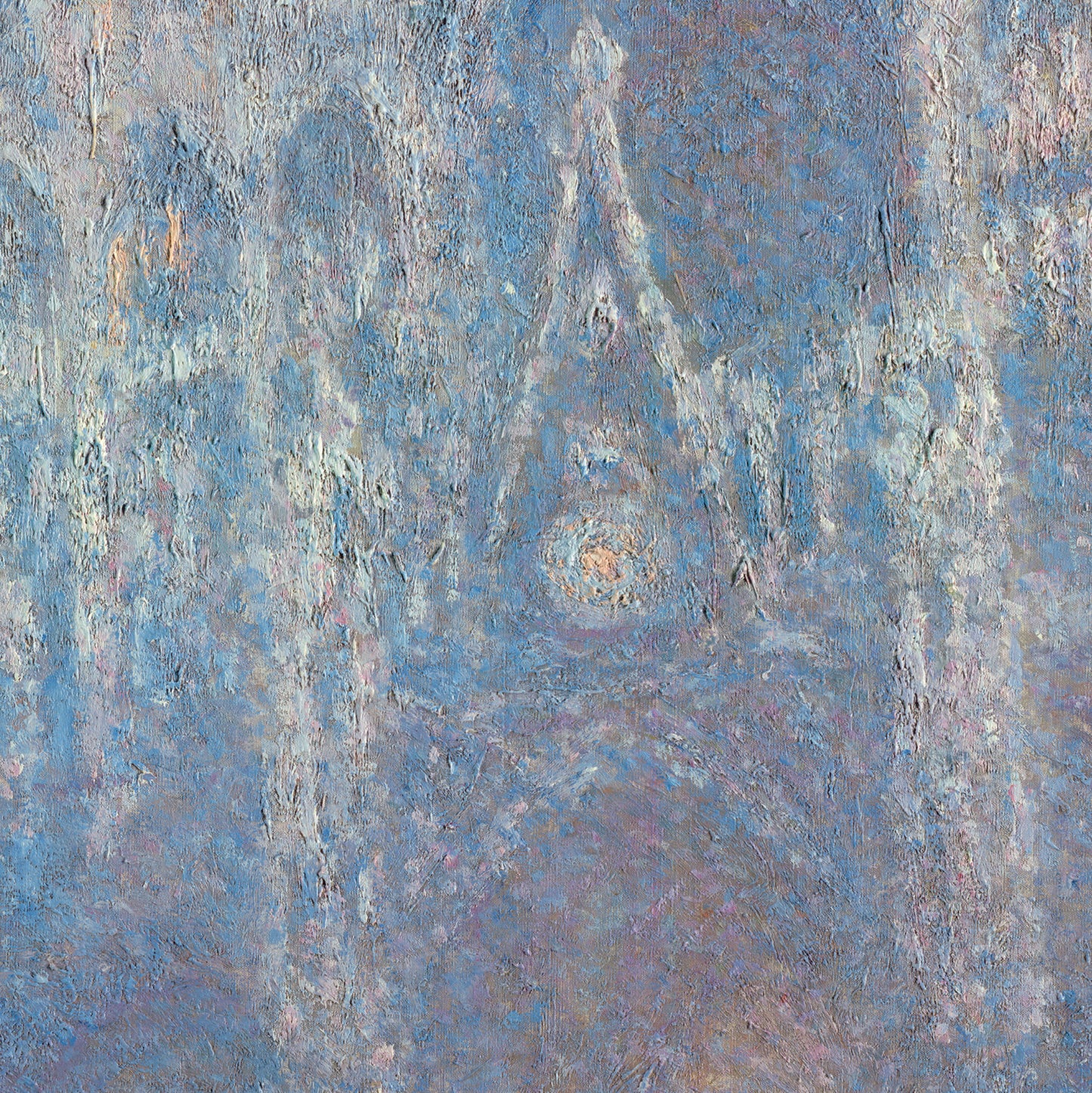 Claude Monet Exhibition Poster - 'The Portal of Rouen Cathedral in the Morning Light' 1894