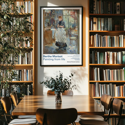 Berthe Morisot Exhibition Poster - In The Dining Room