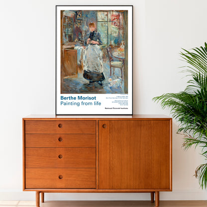 Berthe Morisot Exhibition Poster - In The Dining Room