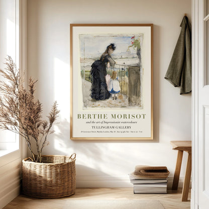 Berthe Morisot Watercolour Exhibition Poster