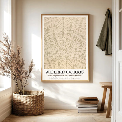 William Morris Print: Branch Pattern Exhibition Poster