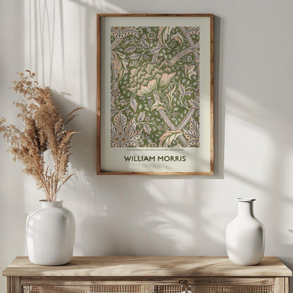 William Morris Exhibition Poster, Windrush Design