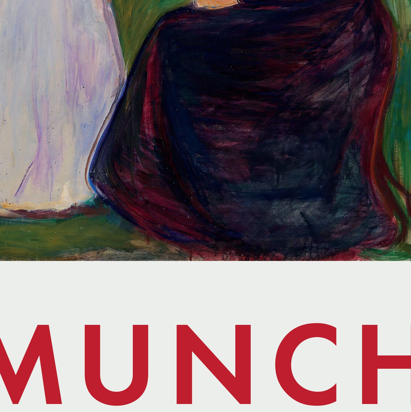 Edvard Munch 'Mother and Daughter' Exhibition Poster