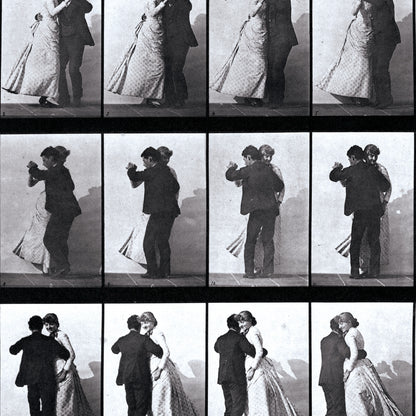 Eadweard Muybridge Exhibition Poster Print