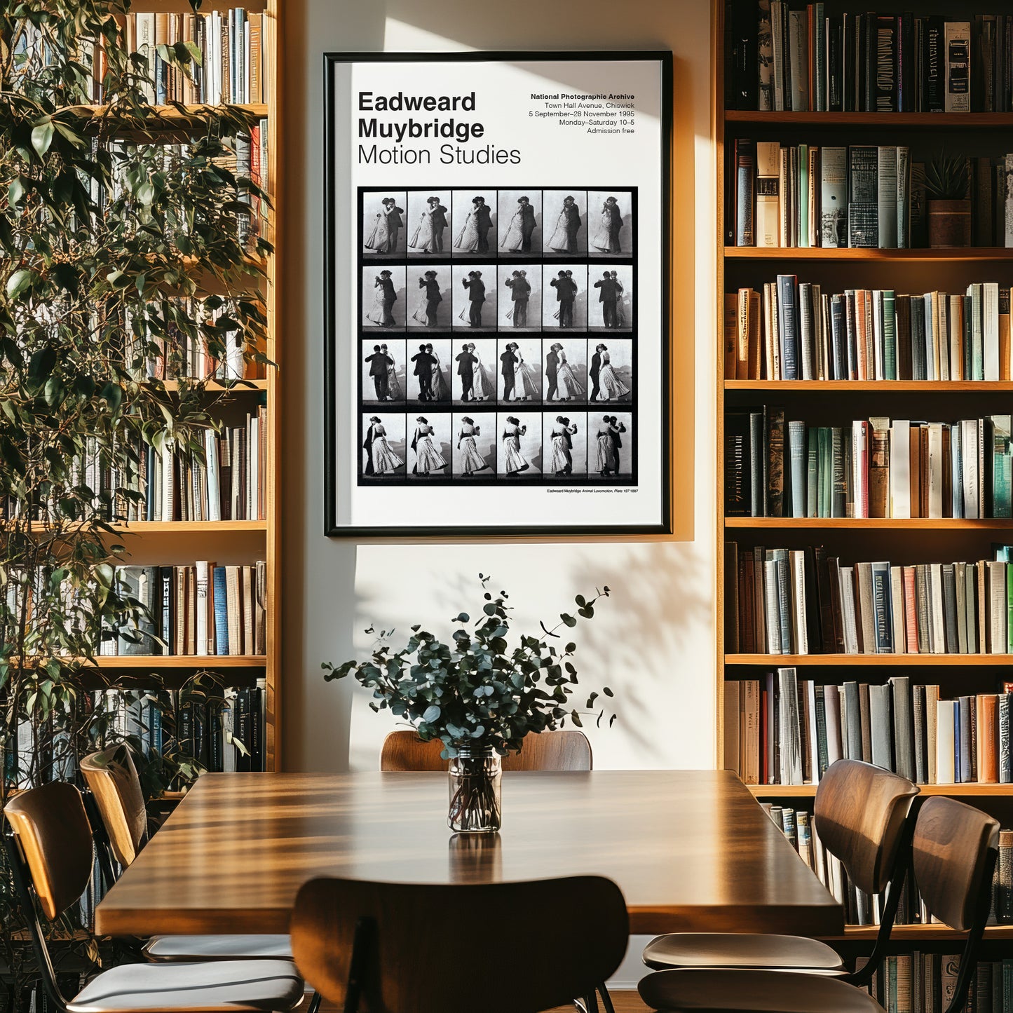 Eadweard Muybridge Exhibition Poster Print