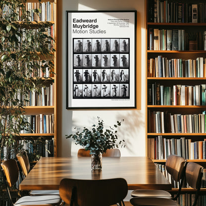 Eadweard Muybridge Exhibition Poster Print