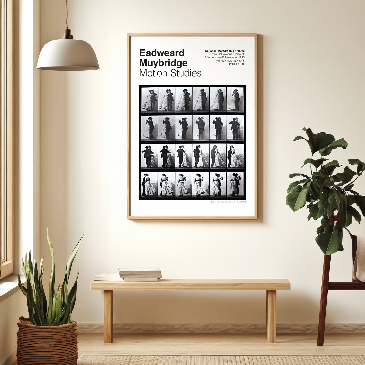 Eadweard Muybridge Exhibition Poster Print