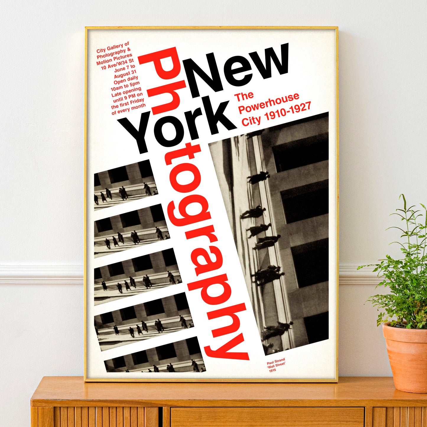 New York Photography Exhibition Poster