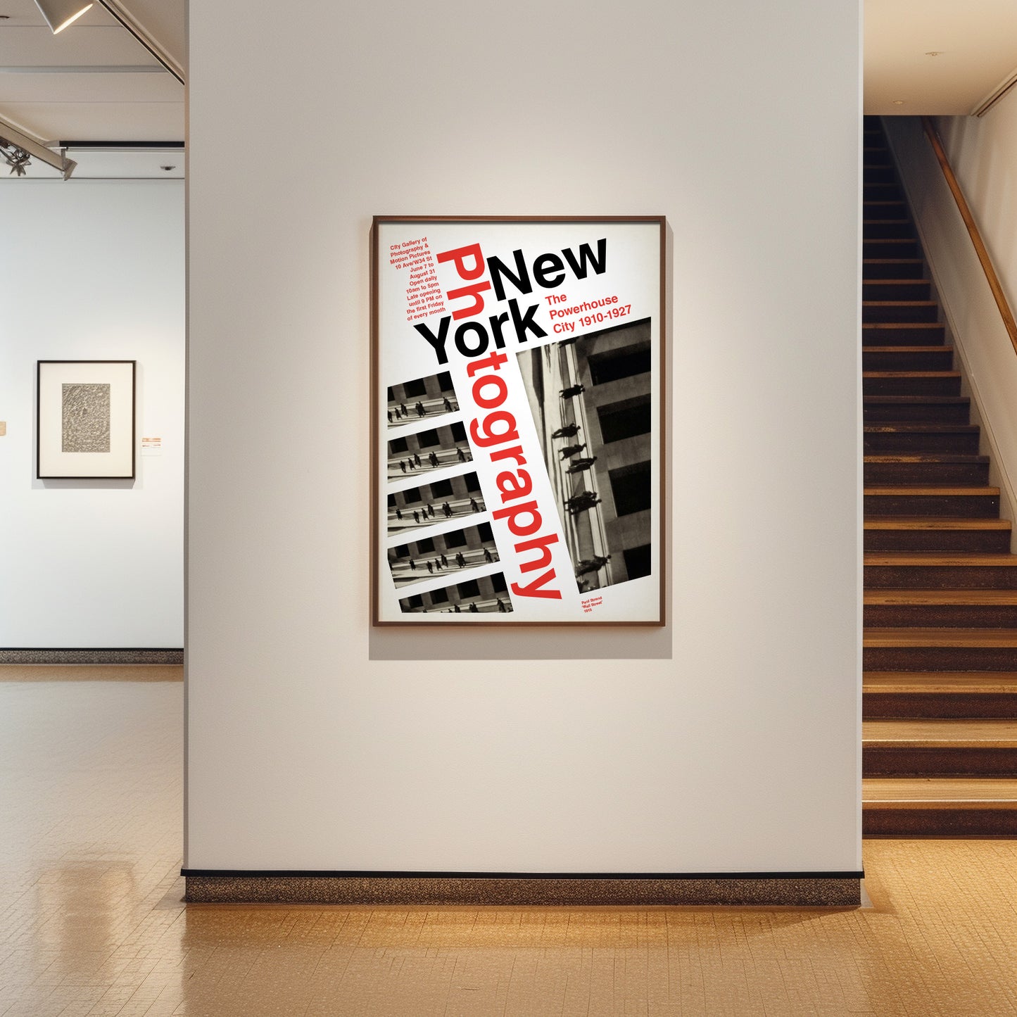 New York Photography Exhibition Poster