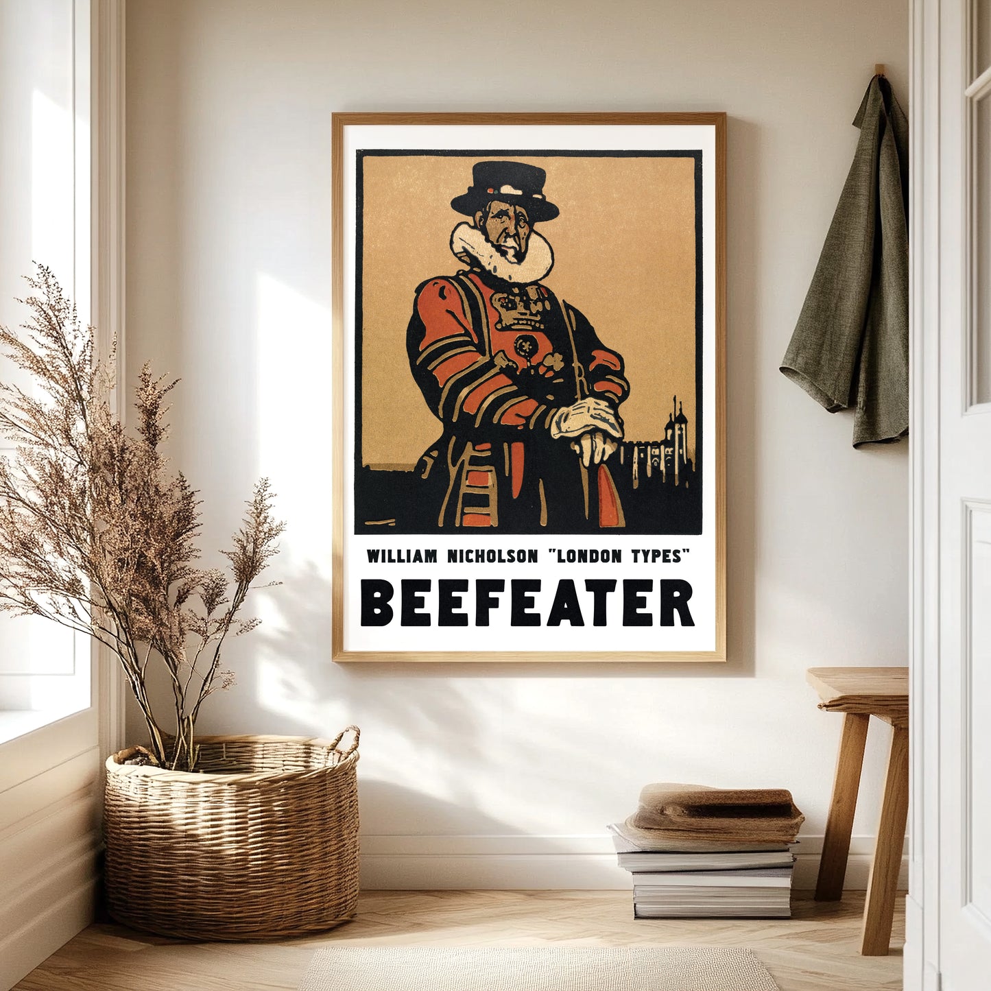 William Nicholson 'London Types' Beefeater Poster