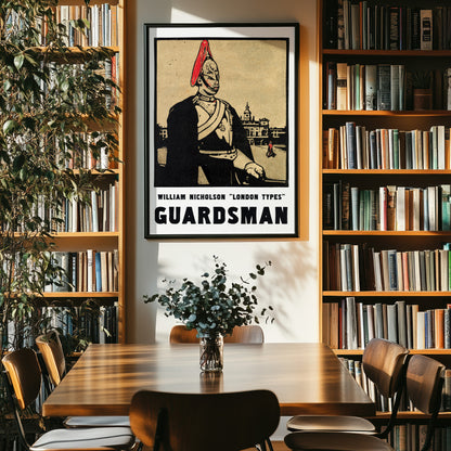 William Nicholson 'London Types' Guardsman Poster