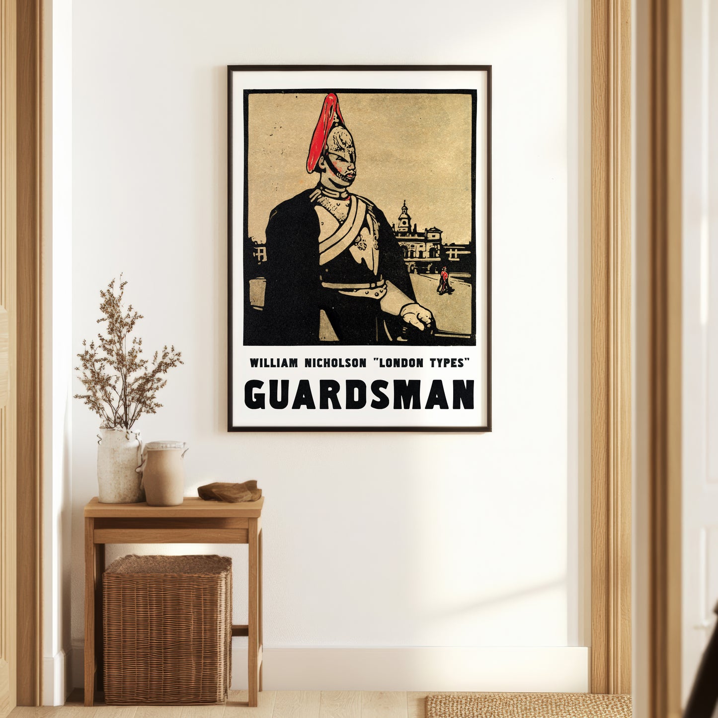 William Nicholson 'London Types' Guardsman Poster