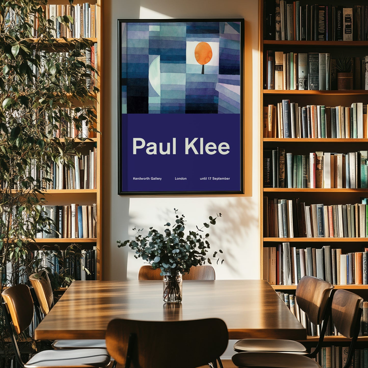 Paul Klee Exhibition Poster - Harbinger of Autumn, 1922