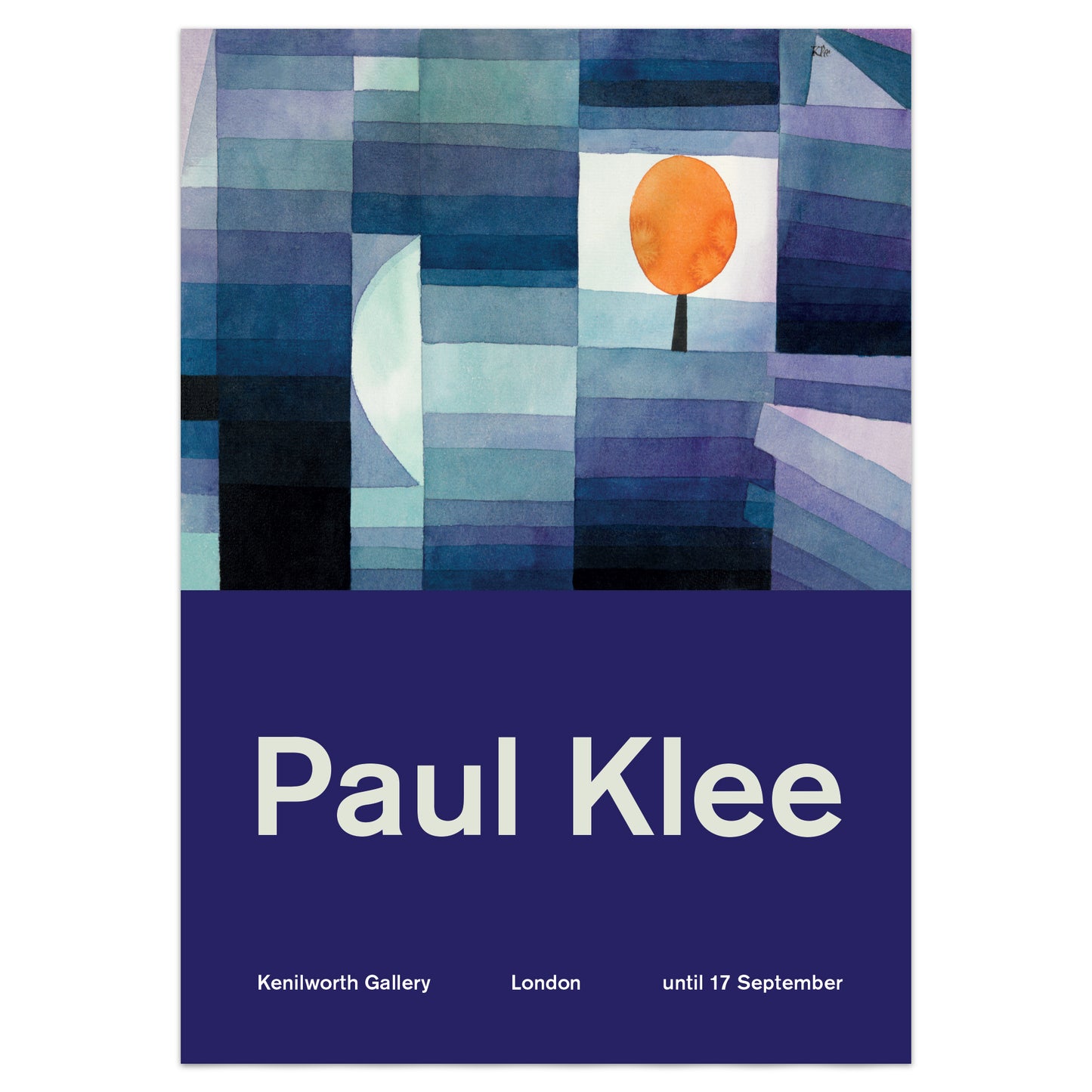 Paul Klee Exhibition Poster - Harbinger of Autumn, 1922