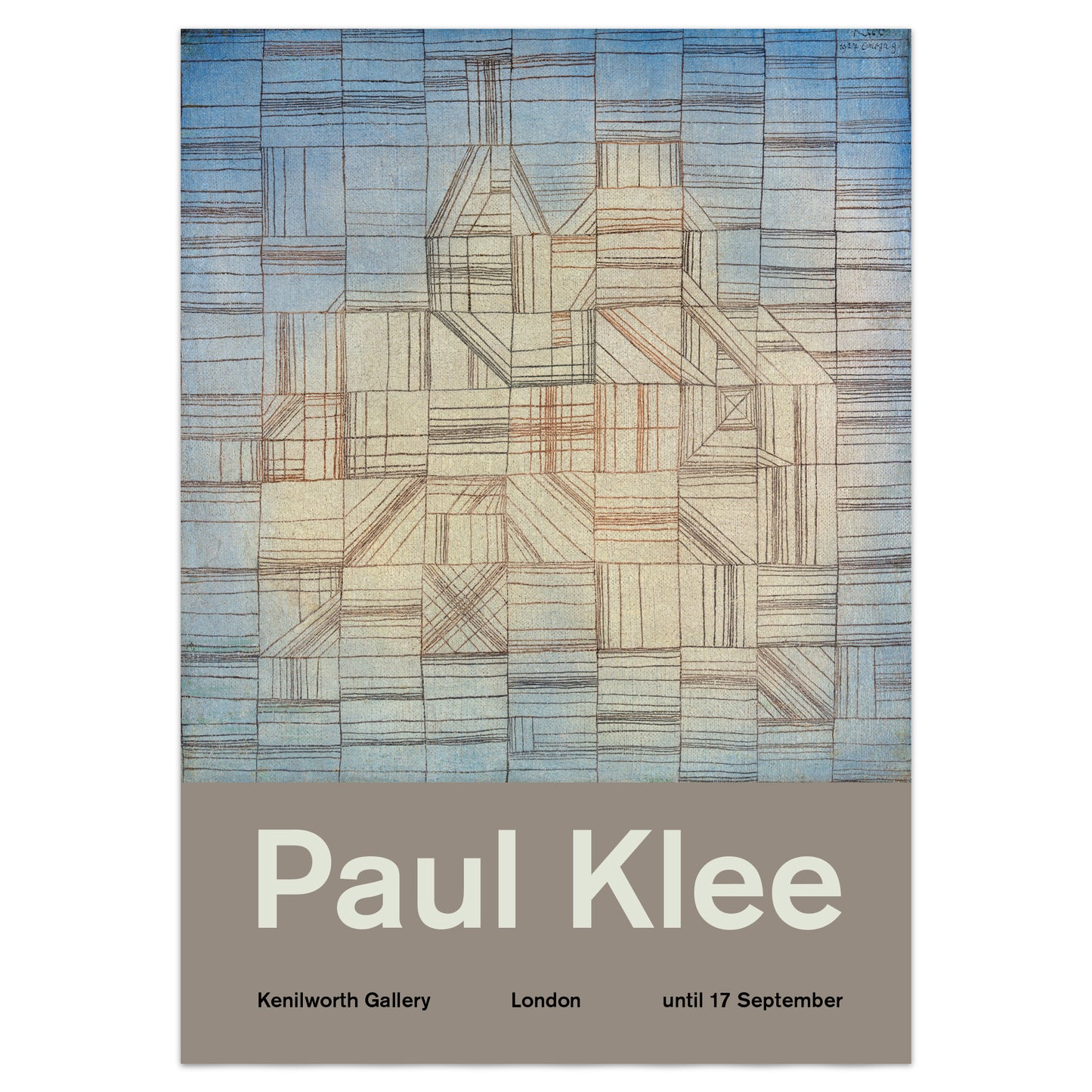 Paul Klee Exhibition Poster - Variations, 1927