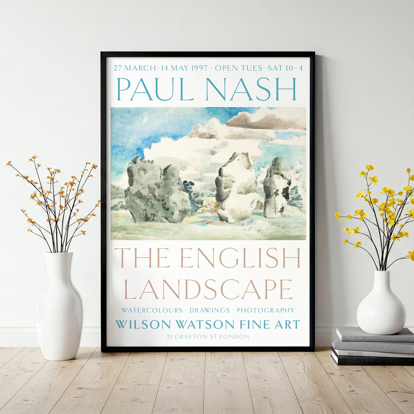 Paul Nash Exhibition Poster - 'Avebury' 1936