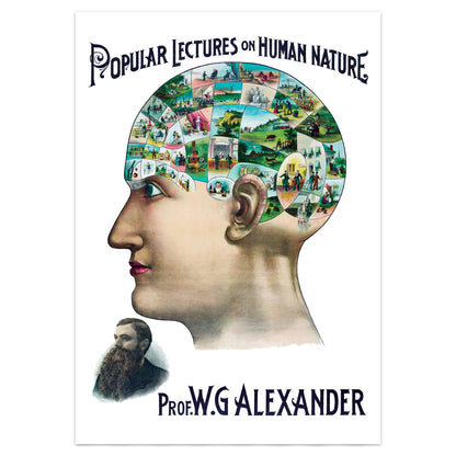 Victorian Phrenology Lecture Poster