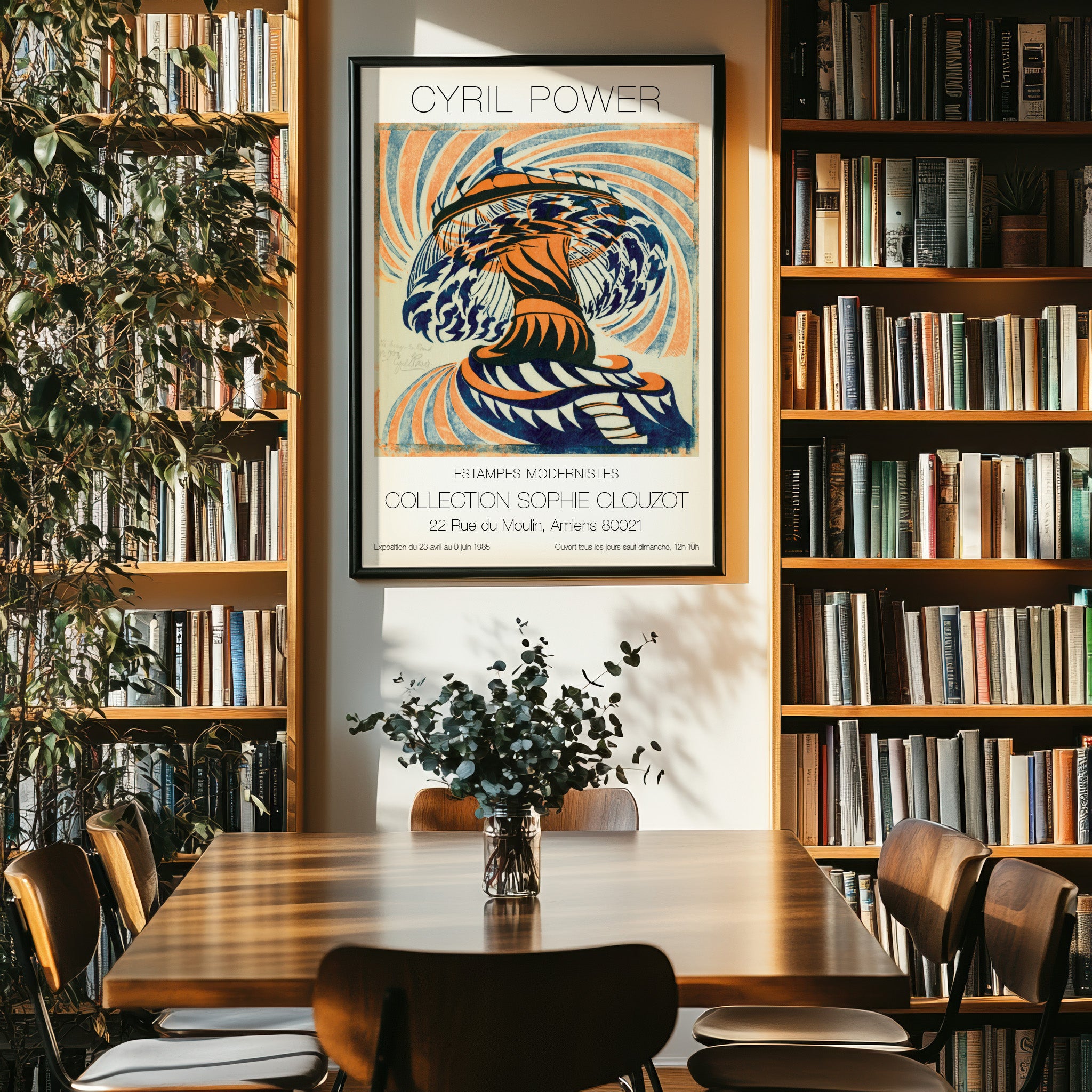 Cyril Power 'The Merry-Go-Round' Exhibition Poster - 1930 Modern