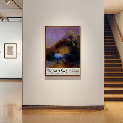 Odilon Redon Exhibition Poster, Orpheus, The Art Of Sleep