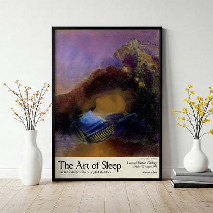 Odilon Redon Exhibition Poster, Orpheus, The Art Of Sleep
