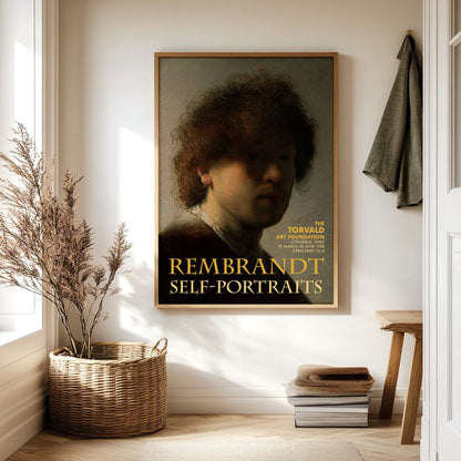 Rembrandt Poster - Self Portraits Exhibition