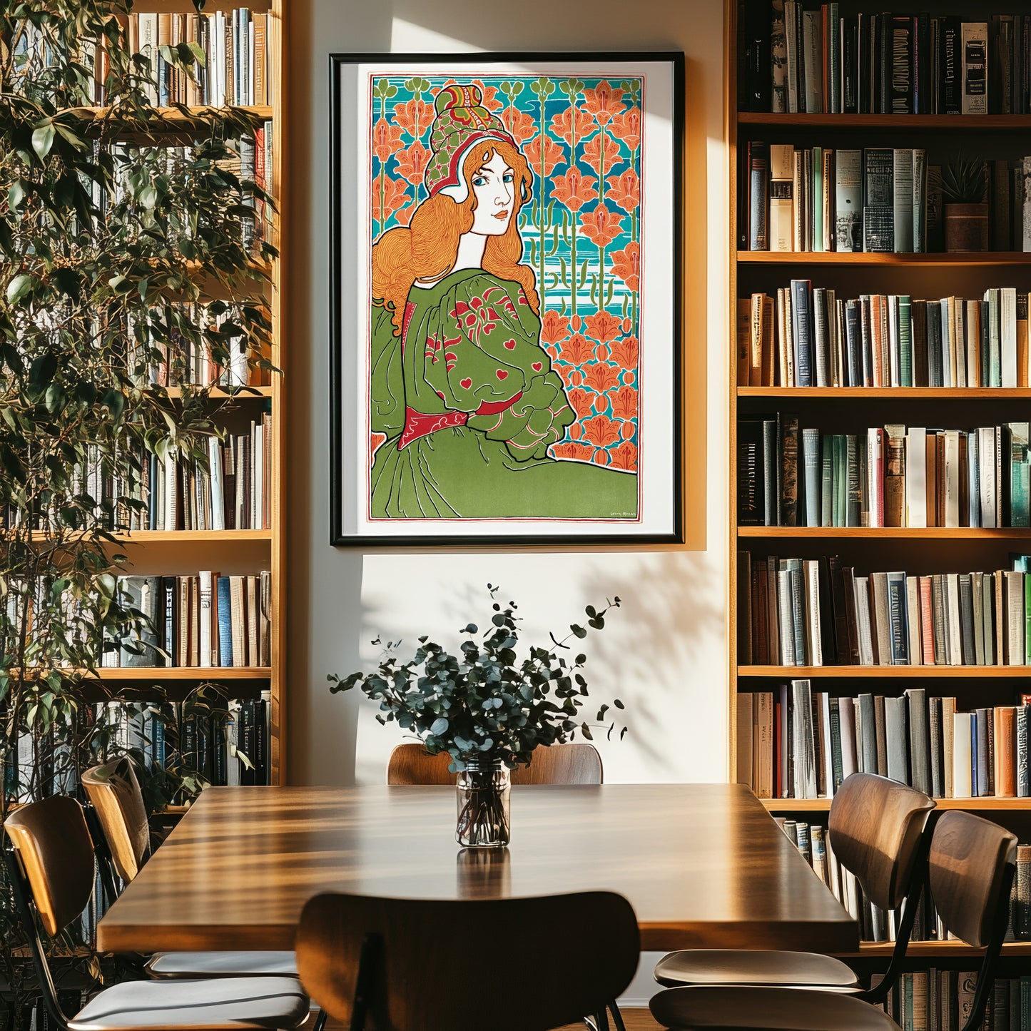 Art Nouveau Advertising Poster - 'Jane' by Louis Rhead