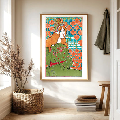 Art Nouveau Advertising Poster - 'Jane' by Louis Rhead