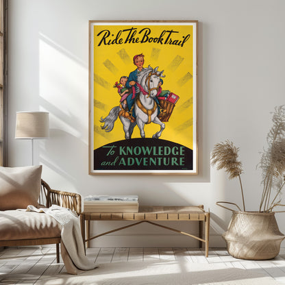 Ride The Book Trail To Knowledge And Adventure