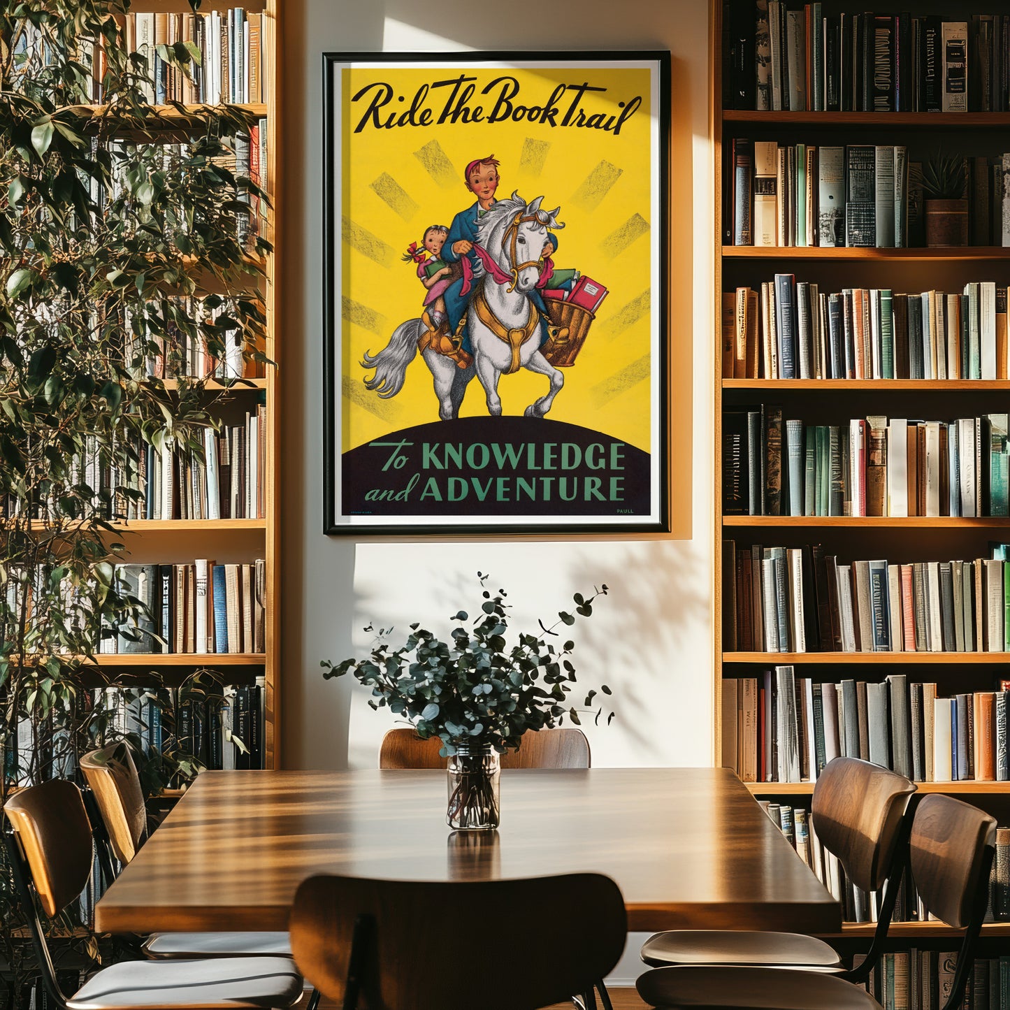 Ride The Book Trail To Knowledge And Adventure