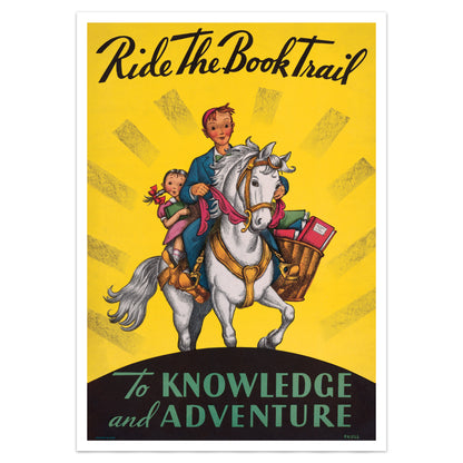 Ride The Book Trail To Knowledge And Adventure
