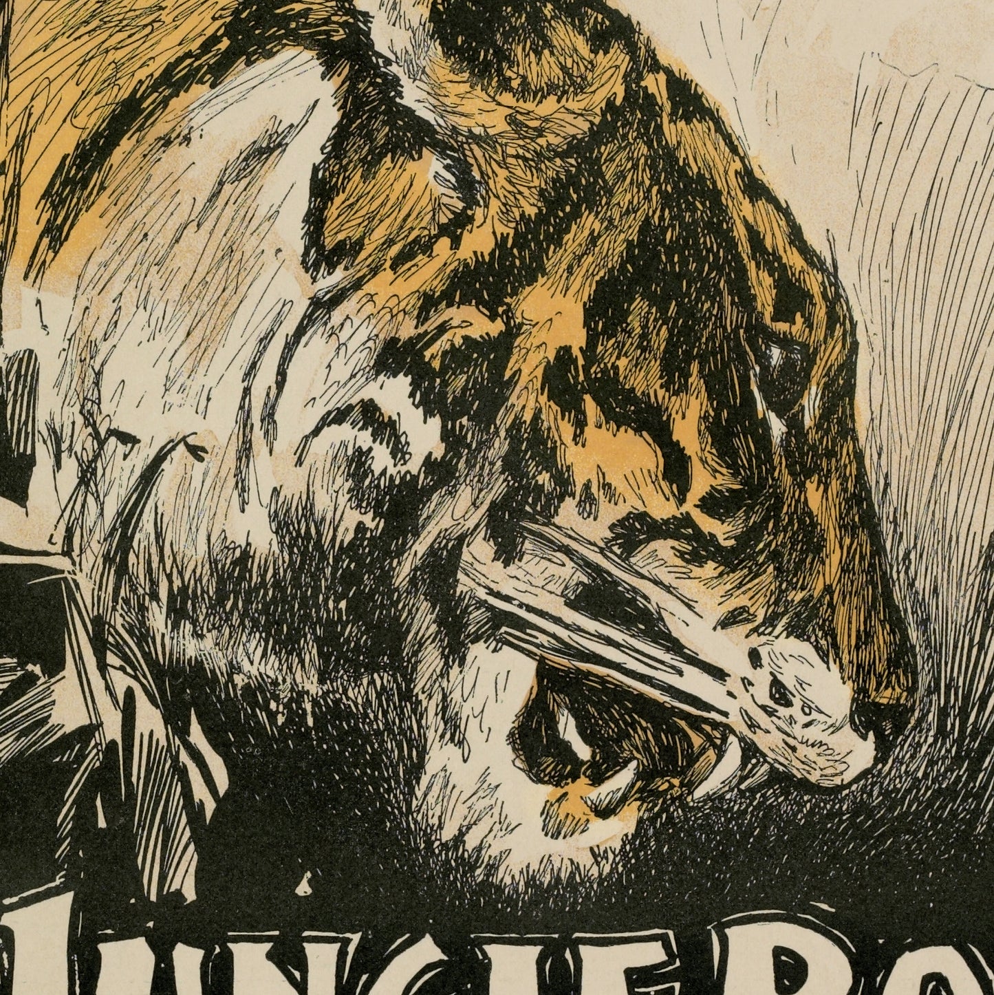 Poster Advertising 'The Jungle Book' By Rudyard Kipling